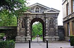 Main (or Danby) Gateway in the Centre with Its Flanking Wall and 2 Doorways The entrance to the Botanical Garden - geograph.org.uk - 1419181.jpg