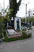 The tombstones of Lydmila Pleinikova and Nadezhda Puchkovskaya (behind)