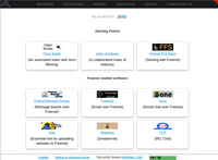 Screenshot of Freenet 0.7.5