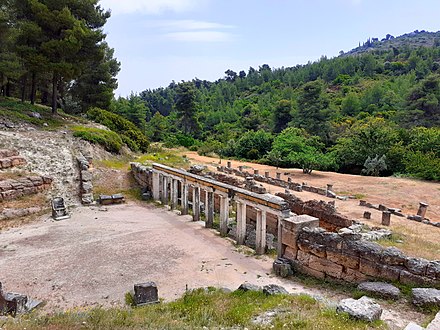 View of the ancient theater.
