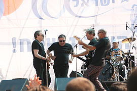 T-Slam at Achziv Beach during the 60th anniversary of Israel