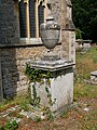 The eighteenth-century tomb of Frances Madocks outside the Church of St James in North Cray. ([844])