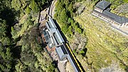 Top-down shot of Taiping Mountain Forest Railway Station, 2022