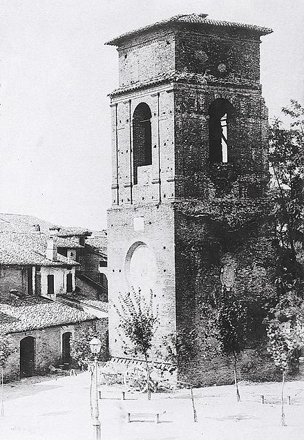 The Clock Tower, demolished in 1888