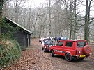 Trial vehicles at Fingle Bridge - geograph.org.uk - 1116236.jpg