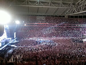 Bon Jovi concert on 8 July 2011