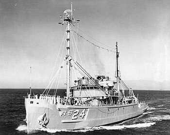 USS Grasp (ARS-24) built by Basalt Rock Company in 1944 USS Grasp (ARS-24).jpg