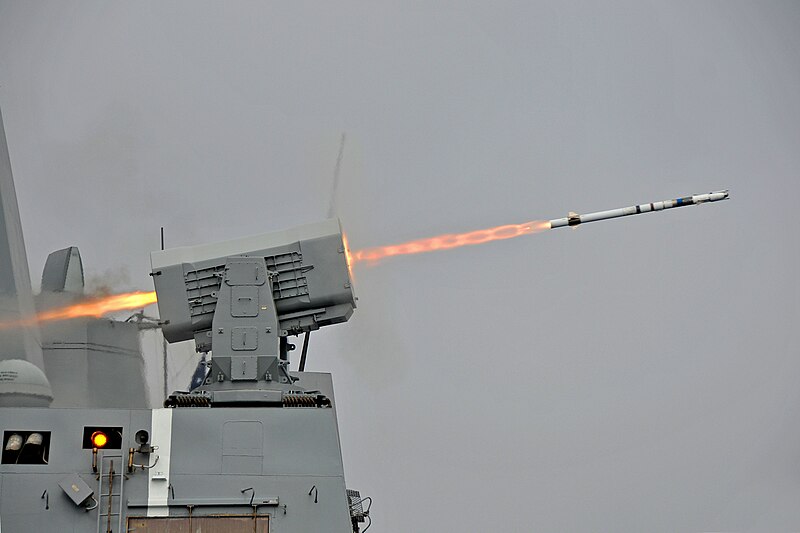 File:USS New Orleans (LPD-18) launches RIM-116 missile 2013.jpg