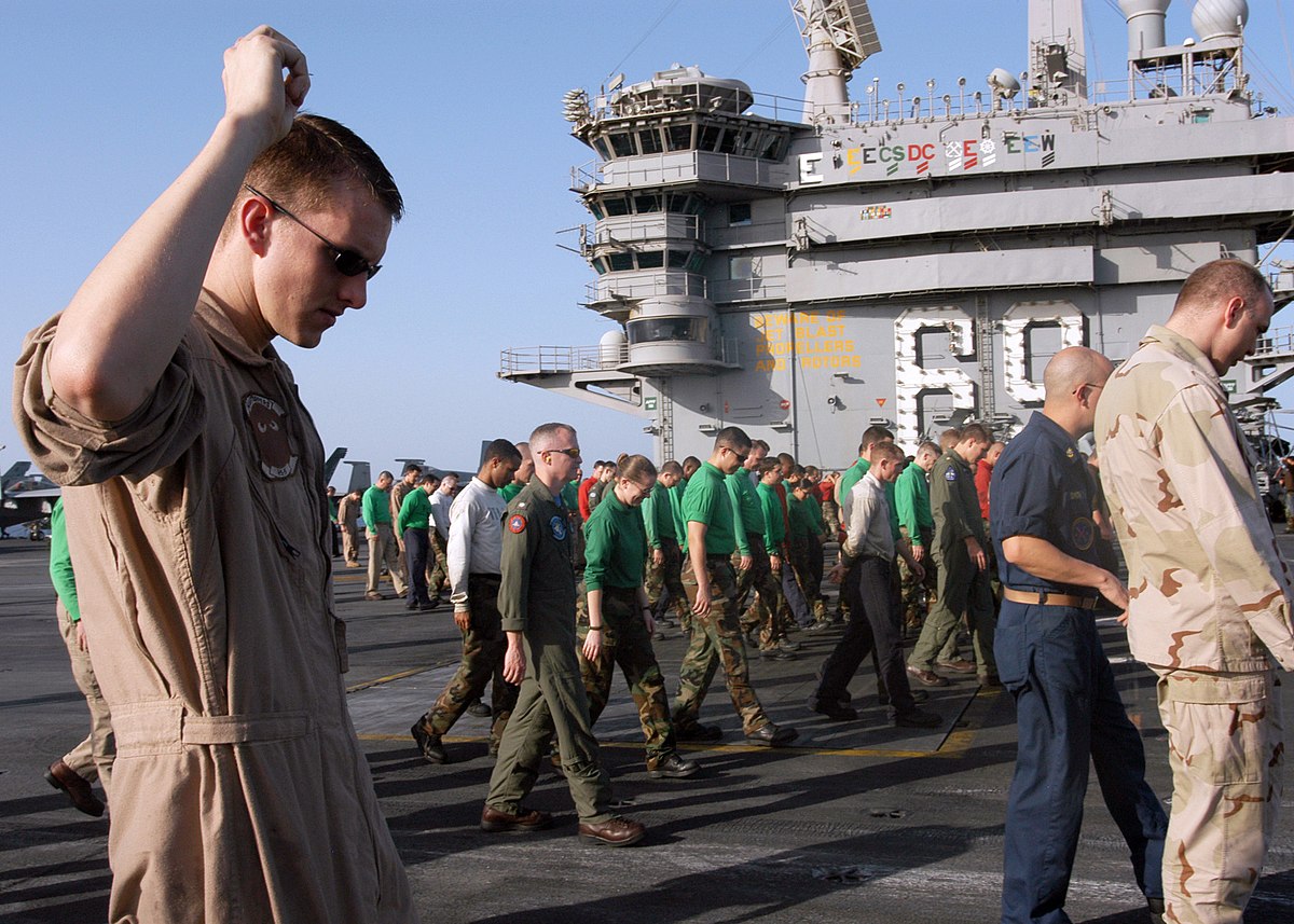 File:Strike Down Aircraft after Refuelling. On Board an Aircraft Carrier by  Stephen Bone NMM NMMG BHC1551.jpg - Wikimedia Commons