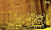 Pétroglyphes, Chaco Canyon