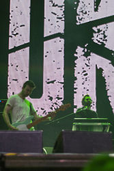 Członkowie zespołu Ukeje podczas festiwalu Ursynalia 2013