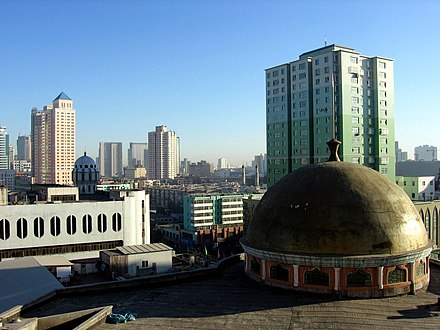 Urumqi city scene