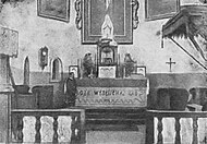 Ołtarz w 1914