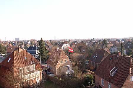 Valby rooftop panorama