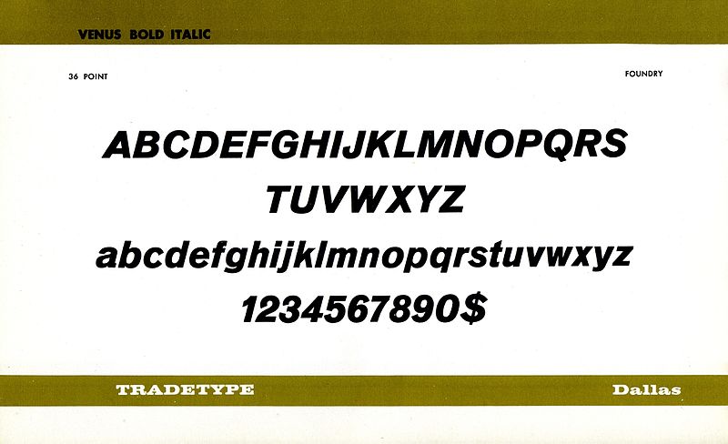 File:Venus Bold Italic Type Specimen (26386816866).jpg