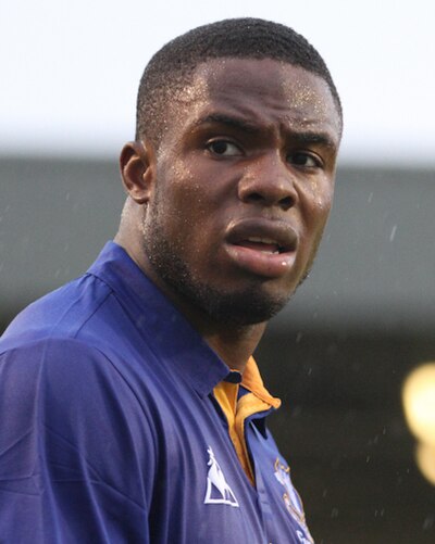 Anichebe playing for Everton in 2011