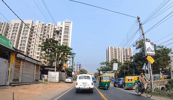 Image: View Of High Rising Apartments in Joka