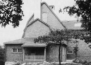 Villan omkring 1907.