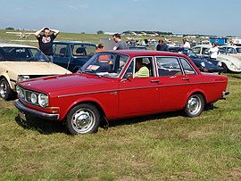 Volvo 144: 205,510 produced in Ghent between 1968 and 1974 Volvo, Belgian licence registration OAX-919 p1.JPG