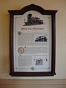 No. 4 locomotive plaque