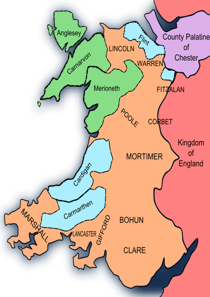 File:Wales after the Statute of Rhuddlan 1284.svg