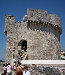 Torre de la fortaleza de Minceta
