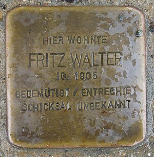 Liste Der Stolpersteine In Greifswald: Wikimedia-Liste