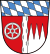 The coat of arms of the Miltenberg district