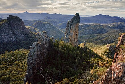 The breadknife in Warrumbungle National Park