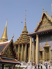 Wat Phra Kaeo, palazzo reale a Bangkok