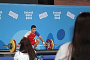 Deutsch: Gewichtheben bei den Olympischen Jugendspielen 2018; Tag 2, 10. Oktober 2018; Jungen 62 kg English: Weightlifting at the 2018 Summer Youth Olympics at 8 October 2018 – Boys' 62 kg