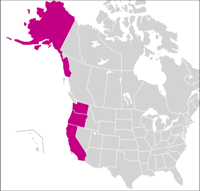 West Coast of the United States - Wikipedia