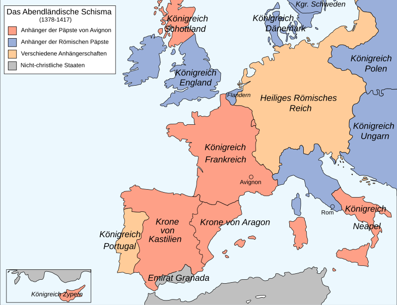 Das Abendländische Schisma 800px-Western_schism_1378-1417_de.svg