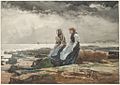 Winslow Homer - Looking Out to Sea (c.1881).jpg