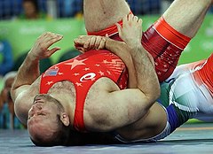 Wrestling at the 2016 Summer Olympics – Men's freestyle 125 kg 03.jpg