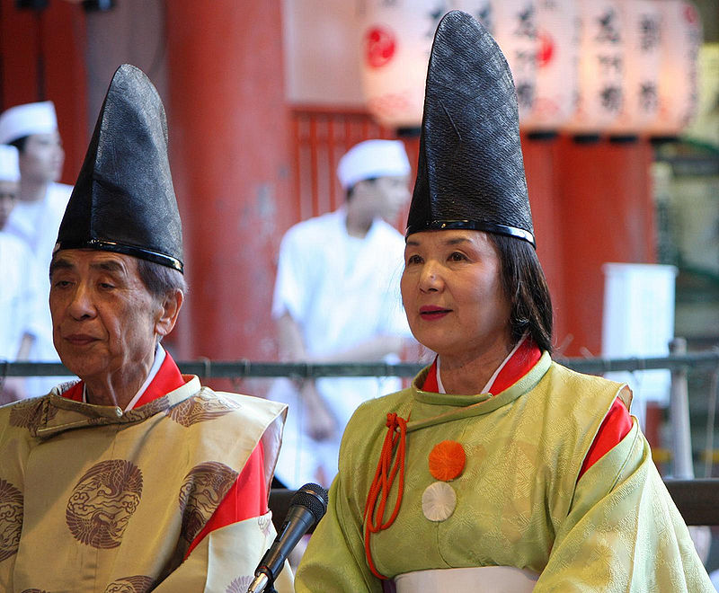 shinto priest hat