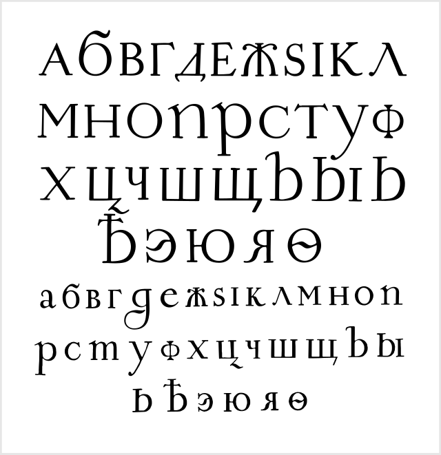 2. История и эволюция шрифта.