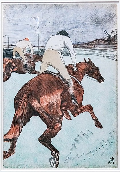 File:(Albi) Le Jockey - 1899 - Henri de Toulouse-Lautrec - Musée Toulouse-Lautrec.jpg