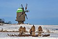 * Nomination [edit] A windmill from Nurove, Balakliia Raion, Kharkiv Oblast (now in outdoor Museum of Folk Architecture and Life of Ukraine in Pyrohiv, Kyiv, Ukraine). By User:SNCH --Antanana 13:48, 20 October 2019 (UTC) * Promotion GQ --Palauenc05 14:21, 20 October 2019 (UTC)