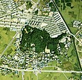 1977年度に撮影された国土交通省 国土地理院 地図・空中写真閲覧サービスの空中写真を基に作成新木津用水