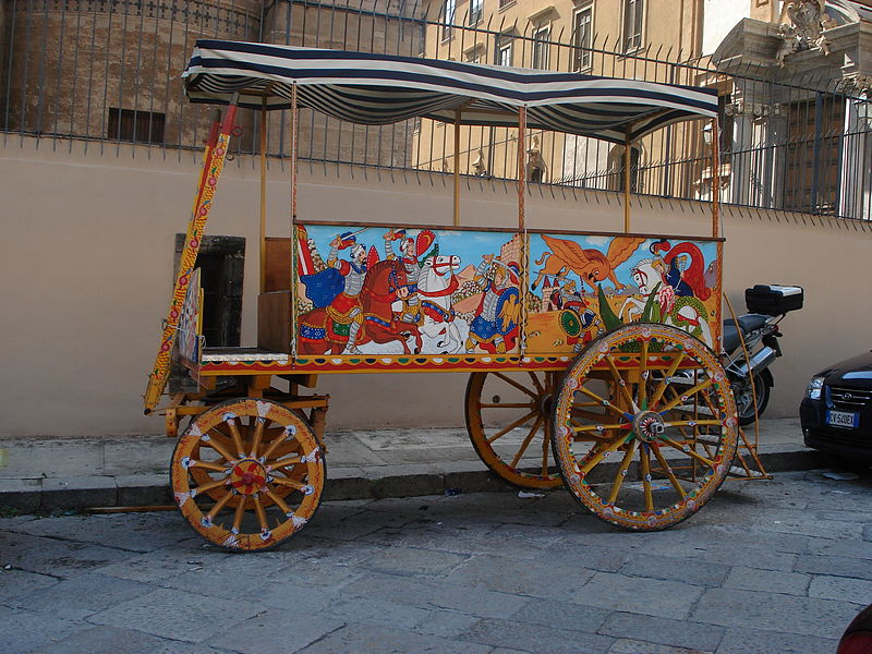 File:0491 - Palermo - Carretto siciliano per turisti - Foto Giovanni Dall'Orto 28-Sept-2006.jpg