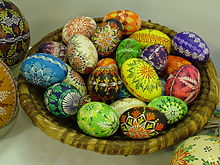 Easter eggs from the Czech Republic 050319 Trhovy Stepanov Velikonocni vystava 01.JPG