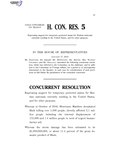 Thumbnail for File:116th United States Congress H. Con. Res. 005 (1st session) - Expressing support for temporary protected status for Haitian nationals currently residing in the United States, and for other purposes.pdf