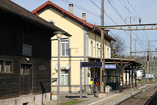 <span class="mw-page-title-main">Hendschiken railway station</span>