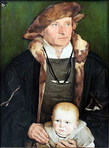 1525 Beham, Hans Urmiller mit seinem Sohn im Städel Museum Frankfurt