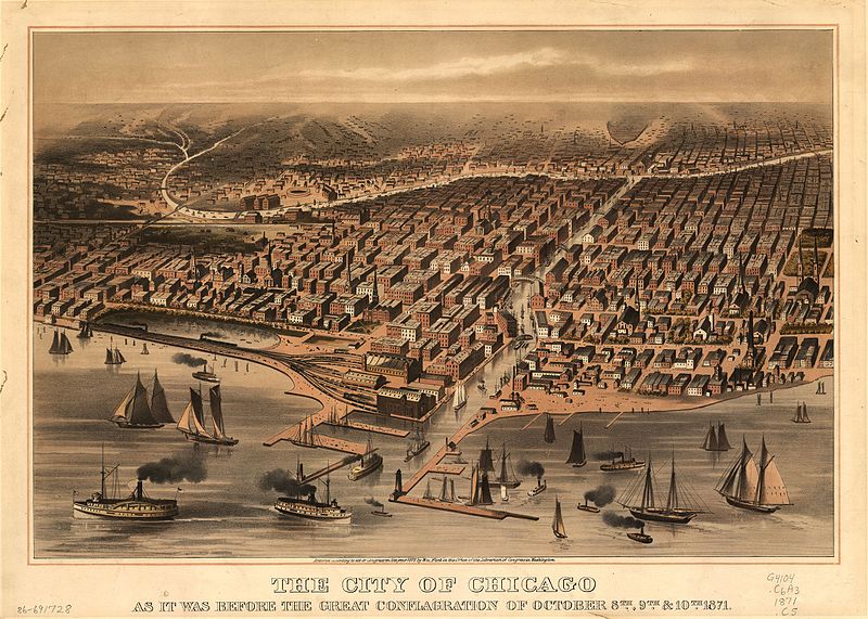 File:1871 Chicago view before the Great Conflagration.jpg