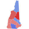1962 Amerika Serikat Senat khusus pemilihan di New Hampshire hasil peta oleh county.svg