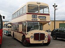 DBC 190C A preserved 1964 Leicester City Transport AEC Renown bus 1964 AEC Renown Leicester City Transport.jpg