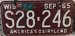 1965 Wisconsin License Plate.jpg