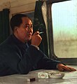 1967-05 毛澤東在火車上
